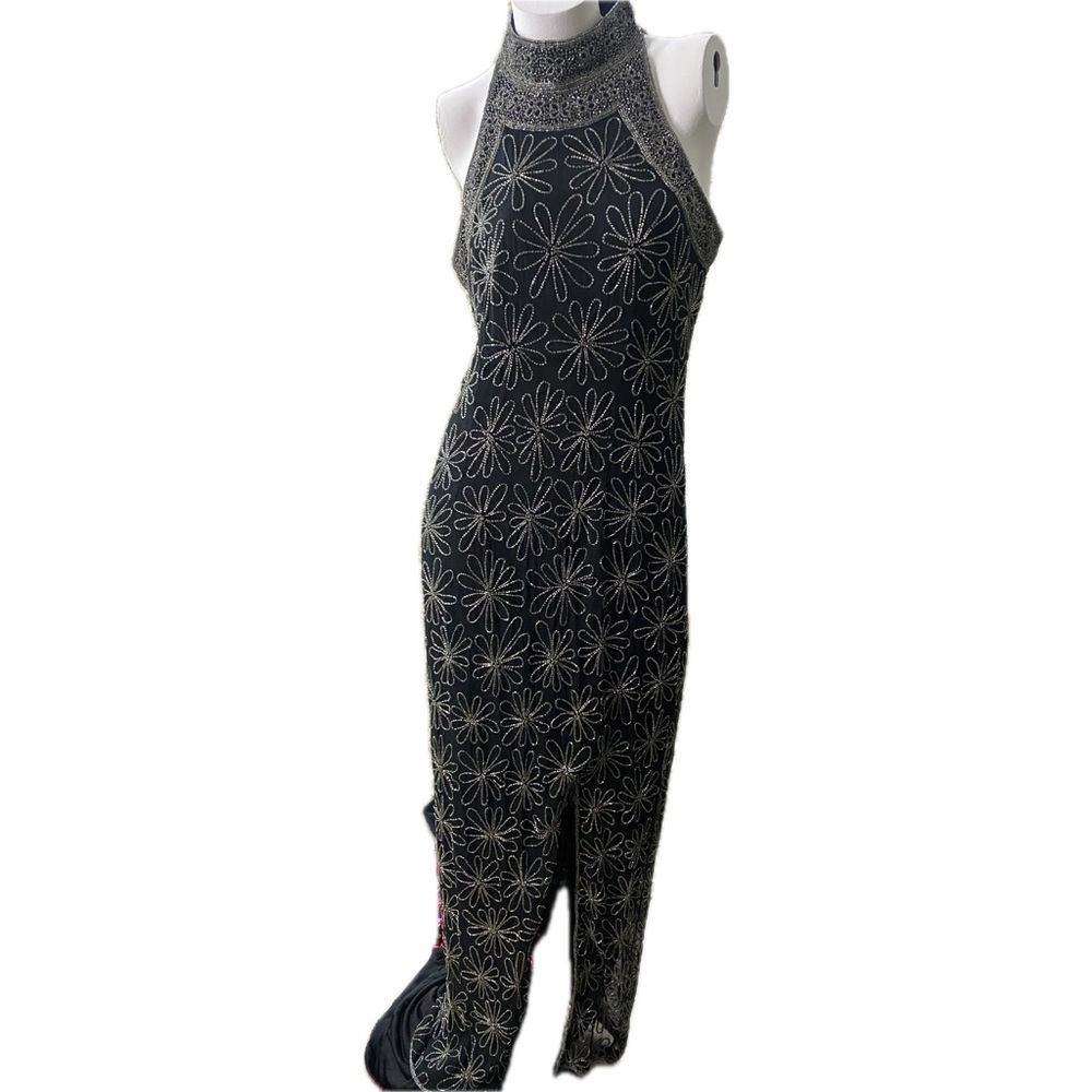 Vintage beaded evening gown